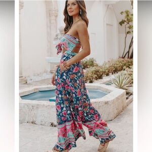 Floral jumpsuit